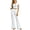 Blue, variant on Harpily Pajama Set for Women 2 Piece V Neck Heart Print Short Sleeve Top and Full Length Pants for Multi Scene Sleepwear L