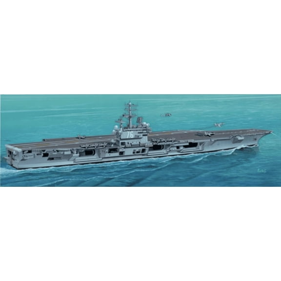 Italeri 5533 US Aircraft Carrier Ronald Reagan 1/720 Scale Plastic Model Kit