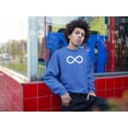 thumbnail image 3 of Old Glory Mens Metis Flag of Canada Long Sleeve Graphic Sweatshirt, 3 of 6
