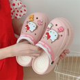 thumbnail image 4 of Miniso Kuromi Women'S Platform Sandals Slippers Cartoon Hello Kitty Kawaiil Slip-Resistant Shoes Cute Summer Girl Women Shoe, 4 of 5