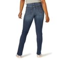 thumbnail image 3 of Lee Women's Slim Fit Skinny Leg Midrise Jean, Lagoon Blue, 18 Long, 3 of 6