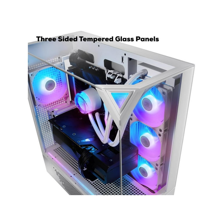 iBUYPOWER Element 9 White Gaming PC Desktop - AMD Ryzen 7 7800X3D