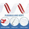 thumbnail image 3 of Uxcell Wall Corner Protector Trim Molding, 1.57 inch x 3.2ft Peel and Stick, White, 3 of 6