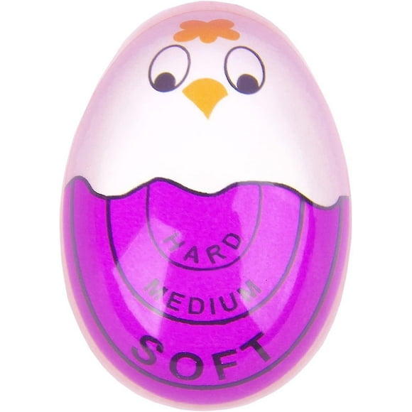Egg Timer For Boiling Eggs, Soft Hard Boiled Egg Timer That, Purple