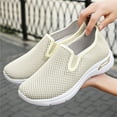 thumbnail image 4 of LASUDRAA Womens Walking Shoes Breathable Mesh Casual Shoes for Seniors, 4 of 6