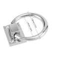 thumbnail image 6 of ZEONHAK 6 Pack 3 Inch Silver Drop Pulls Ring, Round Drop Rings Pulls Drawer Handle with Screws for Chairs, Cabinets, 6 of 6