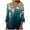 Navy, variant on Womens Tops Seven Minutes Of Bell Sleeve V Neck Pressed Pleated Solid Color Button T Shirt on Sale