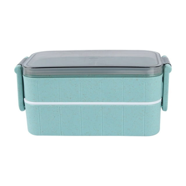 Bento Lunch Box Japanese Style Double Compartment Lunch Box, Adult Leak Proof Lunch Box, Modern Bento Box, Children's Student Work Portable Lunch Box