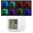 thumbnail image 3 of Reloj digital ANGGREK para niños Pantalla LCD Pantalla de temperatura Despertador Diseño Humanizado, 3 of 7