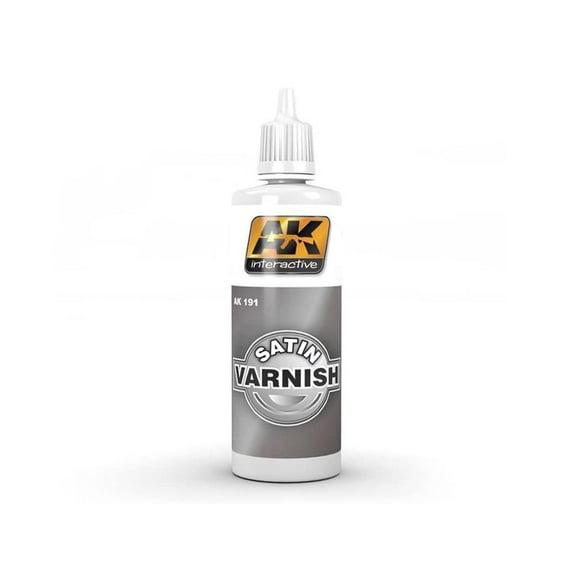 Satin Acrylic Varnish (60mL Bottle) AK Interactive