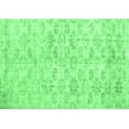 thumbnail image 1 of Ahgly Company Indoor Rectangle Persian Emerald Green Traditional Area Rugs, 2' x 4', 1 of 4