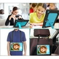 thumbnail image 6 of SOATUTO Heavy Duty Case for MAGCH M210 M101 L21 Tab 10" Hard Back Case with Stand Shoulder Strap for MEIZE ZONKO K116 K118 / Xiashuanghu RS10 / Kaktin / TPSPAD Android 10 10 inch Tablet - Black+Blue, 6 of 6