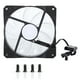 thumbnail image 2 of Ventilador de Chasis Computadora Accesorio 3 Cables 15 Luz Mute Cooler PC LED Streamer Colorido 12CM15 Luz Blanca, 2 of 8