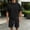 Black, variant on Men's Big & Tall 2 Piece Outfit Textured Short Set Casual Crewneck Short Sleeve Shirt and Elastic Waist Shorts Summer Tracksuit Lounge Set Size S-6XL Green
