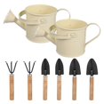 thumbnail image 2 of Garden Tool Watering Can For Balcony Gardening 1 Set With Metal And Rake Ideal For Houseplants And Small Gardens, 2 of 5
