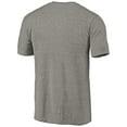 thumbnail image 3 of Men's Ash New Jersey Devils Distressed Team Logo Tri-Blend T-Shirt, 3 of 3