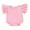 Pink, variant on Bagilaanoe Newborn Baby Girl Boy Rompers Fly Sleeve Bodysuits 3M 6M 12M 18M Infant Summer Casual One Piece Short Jumpsuit