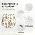thumbnail image 6 of Haiem Donut Sloth Women's 2 in 1 Running Shorts - Lightweight Athletic Workout Gym Yoga Breathable Sports Shorts Liner with Phone Pockets-X-Large, 6 of 9