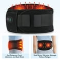 thumbnail image 3 of Lumbar Heating Pad ,Waist Support Belt | 3-Level Warming & Adjustable Vibration Massage | Portable Wearable Comfort for Lower Back, Legs & Arms | Gift for Mom, Birthday Present, 3 of 8