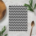 thumbnail image 4 of DesignSkinz Black & White Chevron Pattern V2 Full-Body Skin Decal Wrap Cover for iPad Air 4/5 (A2316/A2324/A2588/A2589), 4 of 4