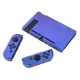 thumbnail image 3 of PlayVital Glossy Hard Case for Nintendo Switch - Dockable Chameleon Purple Blue Shell w/ Joycon Covers, 3 of 9