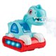 thumbnail image 1 of Dinosaur Spray Car Toys Cement Mixer Car Con Luz Y Música Excavadora Electrónica Vehículos De Ingeniería Juguetes Educativos Para Edades Tempranas Para Niños Pequeños Niños Niñas Muyoka Hogar, 1 of 1