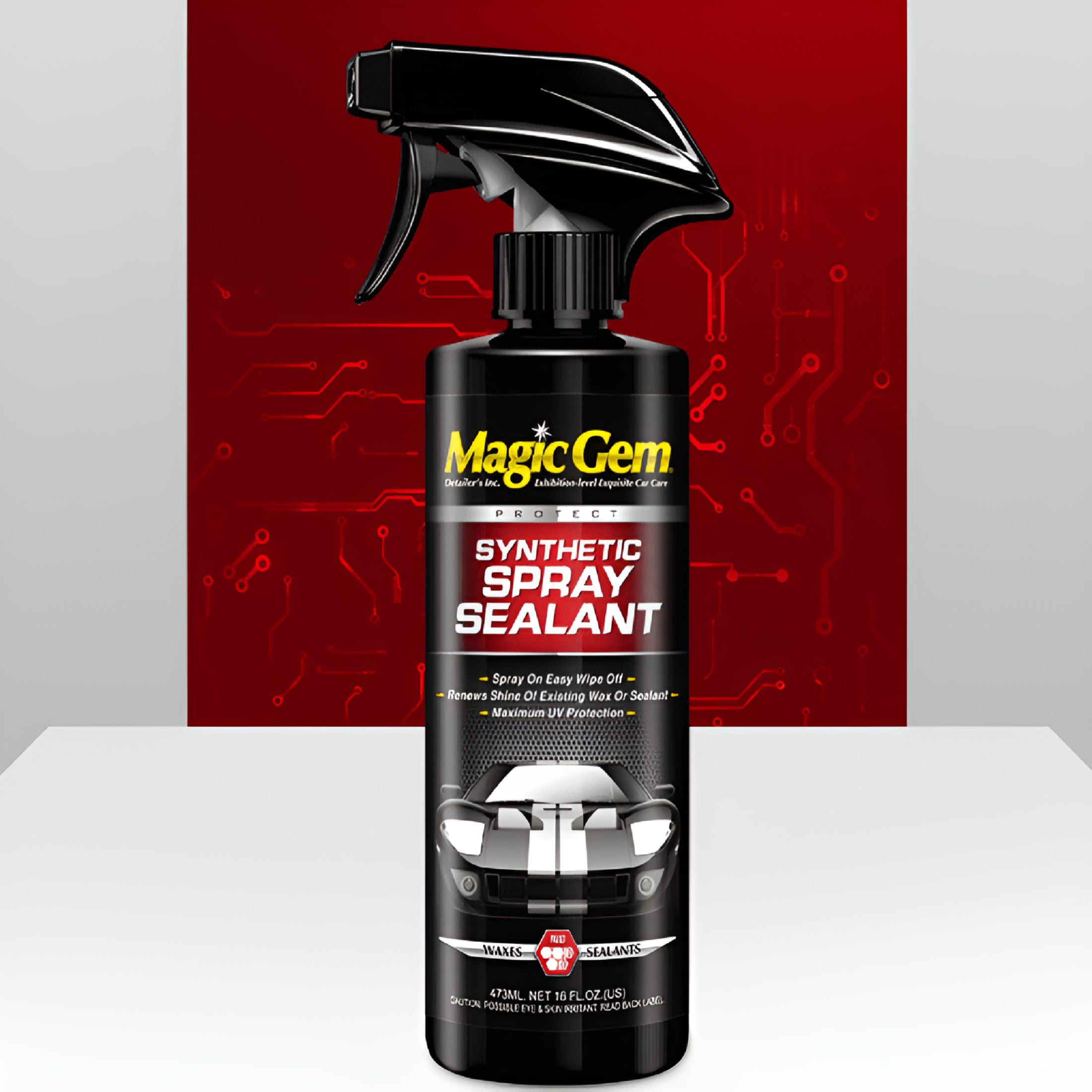 Magic Gem Nano Spray Seal, New Car Wax Polish Spray, Coating Spray