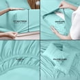 thumbnail image 4 of Juego de sábanas Utopia Bedding King de microfibra cepillada, 4 piezas, 4 of 7