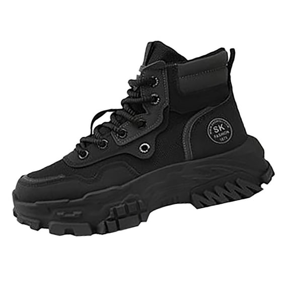 NOKIO Men'S High-Top Thermal Snow Boots Men'S Cold-Resistant High-Top Snow Boots Couple Women Men Hiking Boot Shoes Cotton Short Shoes Snow Boots Men'S Snowstorm-Resistant Casual Shoes