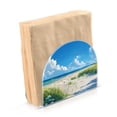 thumbnail image 2 of Sky Grass Sea Beach Napkin Holder for Table Clear Napkin Stand Paper Holder Acrylic Organizer Dispenser Napkins for Dinner Kitchen Restaurant Room, 2 of 8