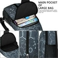thumbnail image 2 of Scientist Print Sling Backpack, Laboratory Chemistry Physics Math Crossbody Daypack for Educational Gifts, 2 of 6