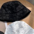 thumbnail image 5 of CoCopeaunts Black Bucket Hat for Women Floral Design Leisure Sweet Ladies Bucket Cap Female Summer Holiday Travel Basin Hat, 5 of 8