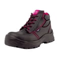 thumbnail image 2 of Zapato de Seguridad WSM para Dama, Ergonómico y muy ligero. Con casquillo de Policarbonato. Bota Industrial y multifuncional. Es un calzado de trabajo dieléctrico y antiderrapante. Est. 2958-WT WSM  2958WTNGO250, 2 of 8