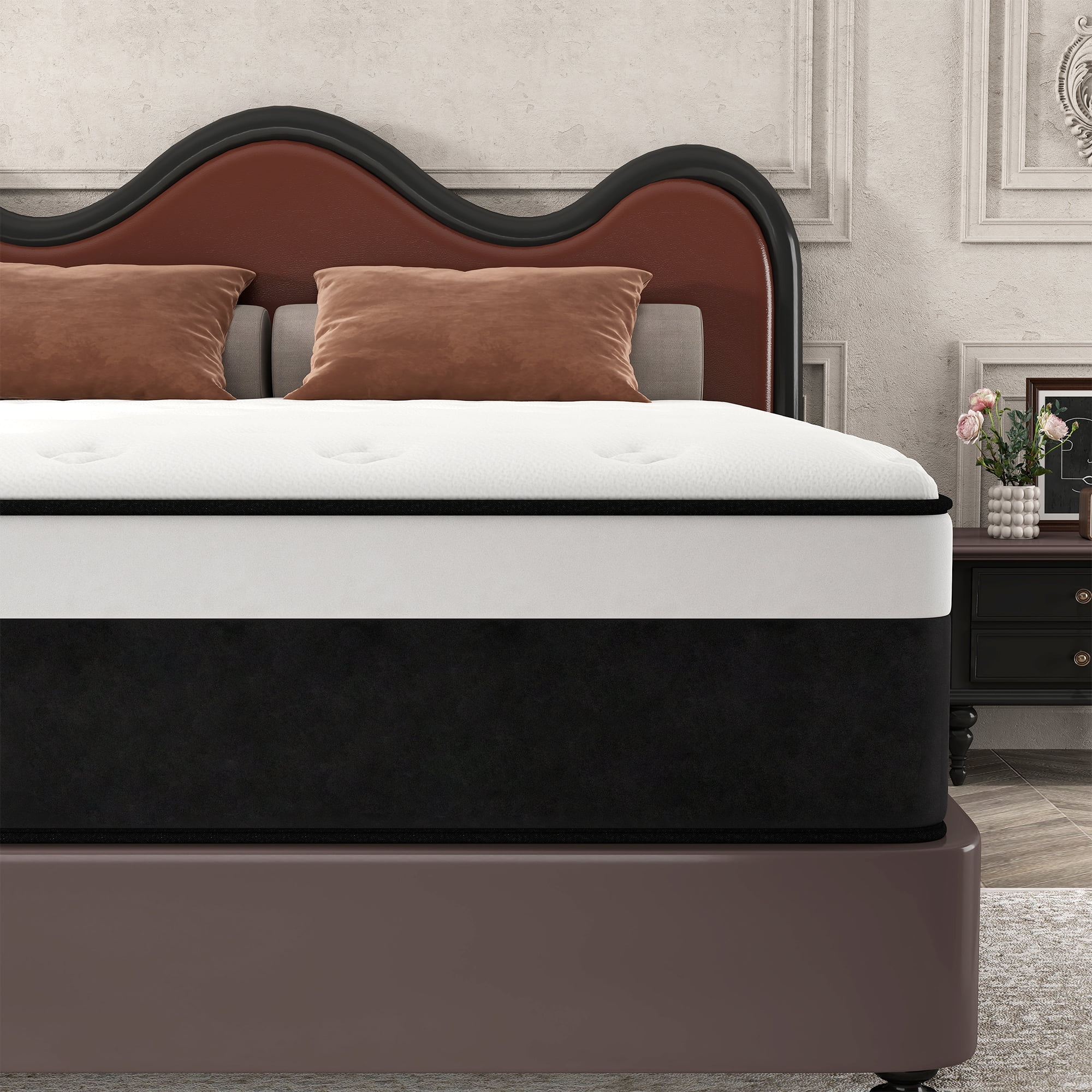 CICIMLU 8 inch Twin Mattress,Medium Comfort Twin Size for Adult Hybrid Mattress in a Box