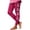 Hot Pink, variant on Stamzod Leggings for Women Fall Clothes Fashion Bow Printed Soft Yoga Pants High Waisted Workout Leggings