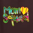 thumbnail image 2 of Wild Bobby, Colorful Tennis Mom Squad, Sports, Women Tri-Blend Racerback Tank Top, Brown, Small, 2 of 4