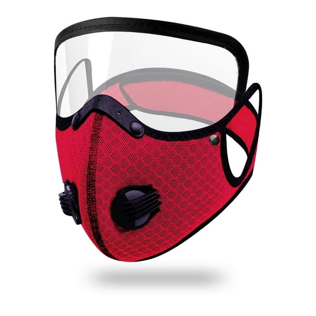 Máscara protectora Máscara deportiva Filtro a prueba de polvo Máscara cálida Lente protectora extraíble