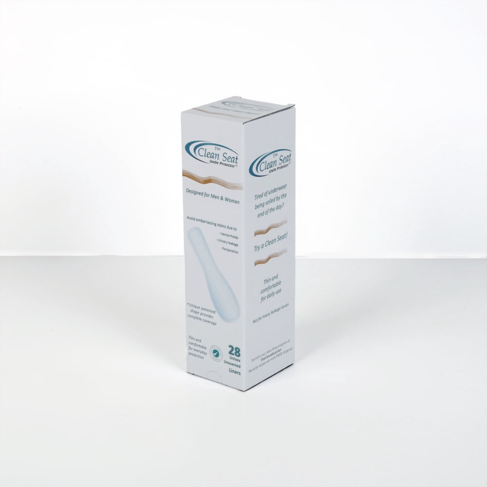 The Clean Seat 28 Pack Unscented Unisex Sanitary Pad