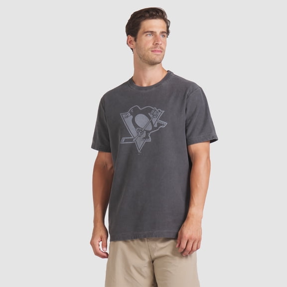 Men's Fanatics Black Pittsburgh Penguins Made in Canada T-Shirt