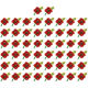thumbnail image 1 of Broches Flores Con Clip Solapa Metal para El Día Del Recuerdo (A) Rojo, 1 of 2