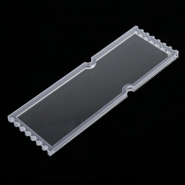 4 placas de arena movediza acrílicas para manualidades DIY, platos vacíos de arena movediza, tarjeta en blanco transparente, arena movediza líquida Estilo B