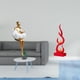 thumbnail image 2 of Figura de estatua de arte,Estatua de arte Decoración Arte abstracto Escultura Estatuilla,Escultura abstracta de fuego,Estatua de arte abstracto,adorno decorativo para el hogar,Escultura de, 2 of 8