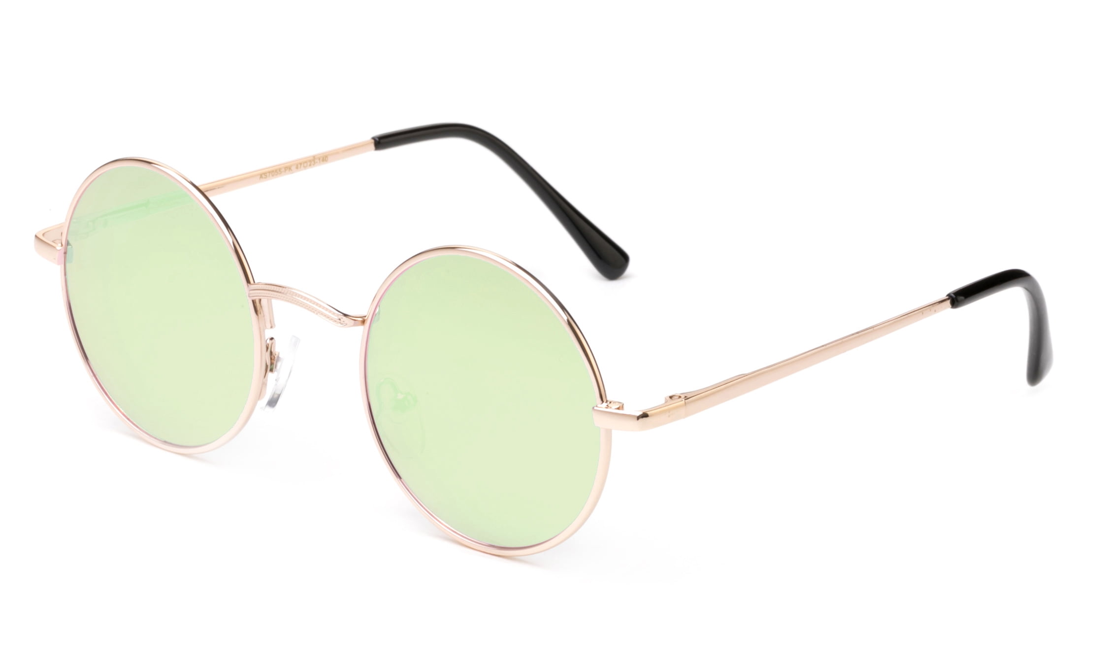 Joboly Round Hippie Lunettes de soleil John Lennon / Gabber Retro - Femme,  Homme - Vert