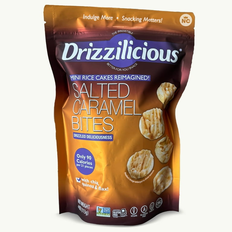 Drizzilicious Mini Rice Cakes Variety Pack - Birthday, Smores