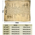 thumbnail image 3 of Psalm 23 Blanket Christian Gifts (50x40inch)- Religious Throw Blanket Soft Lightweight Cozy Plush Warm Blankets for Women Men, 3 of 7
