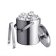 thumbnail image 1 of Cubo de Hielo, Cubo de Hielo Doble de Acero Inoxidable, Adecuado para Fiestas y Bares., 1 of 5