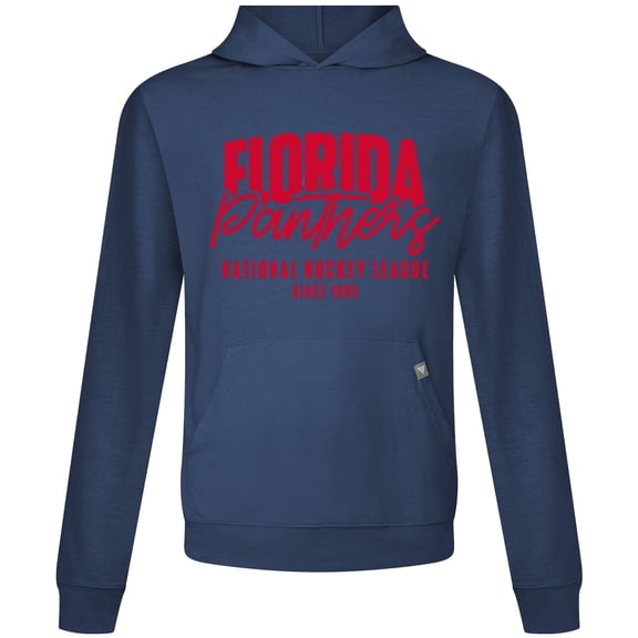 Men's Levelwear  Navy Florida Panthers Relay Response Pullover Hoodie