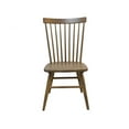 thumbnail image 2 of Intercon Colonial Oak Spindle Chair Weathered Chestnut finish (Set of 2), 2 of 2