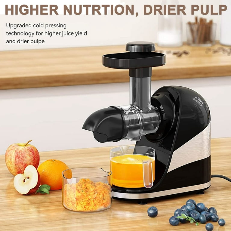 Electric Juicer with Scale Automatic Rotating Motor Low Noise Electric  Orange Juicer Tangerine Lemon Fruit Extractor