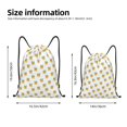 thumbnail image 2 of Gaeub Cute Duck Diver Drawstring Backpack Bag Sport Gym Sackpack Heavy Duty String Backpack for Men Women-Medium, 2 of 6